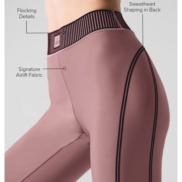 NWT Alo Airlift High-Waist 7/8 Line Up Legging - Picture 2 of 4